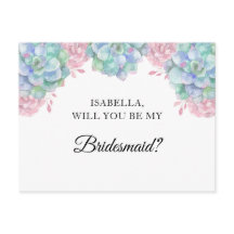 Vattenfärgsukulationer. Kommer du att bli min brud