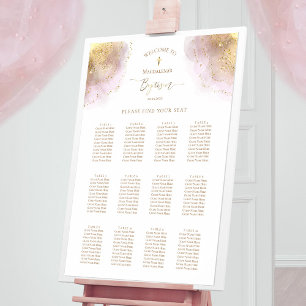vattenfärgsutkast Baptismsätesdiagram för stänk Poster