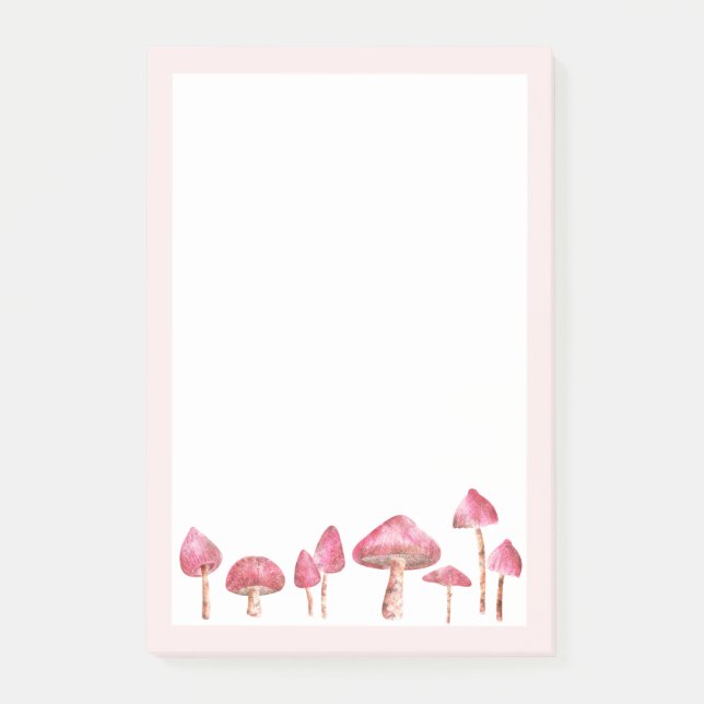 Vattenfärgsvamp Post-it Block (Framsida)