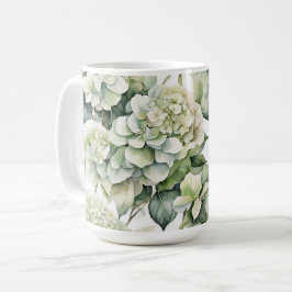 Vattenfärgsvattenfärgsvattenområden för elegantens kaffemugg