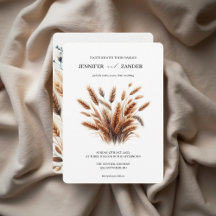 Vattenfärgsvetet Elegant Rustic Fall Wedding