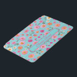 Vattenfärgsvit blommigt daisy rosa orange blommigt iPad mini skydd<br><div class="desc">Enkel elegans är den här vattenfärgsfärgade orangen vit och rosa blommigt ipad cover.</div>