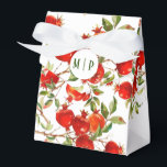 Vattenfärgtema granatäpplen Ljus färg Presentaskar<br><div class="desc">Enkel bröllopstema med orange ljusa färger. Du kan klicka och anpassa texten. Om du har några frågor,  skicka mig ett meddelande så hjälper jag dig gärna</div>