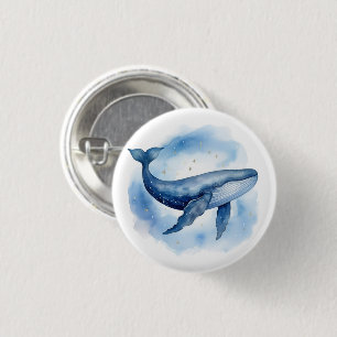 Vattenfärgval Celestial Whale Knapp