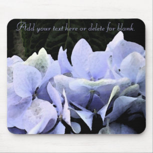 Vattenfärgvanlig hortensia Mousepads Musmatta
