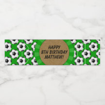 Vattenflaska-etikett för Oceaner Party