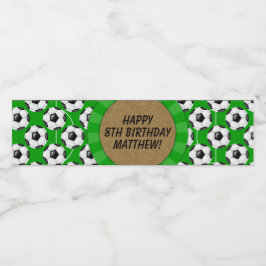 Vattenflaska-etikett för Oceaner Party Vattenflaskor Etikett