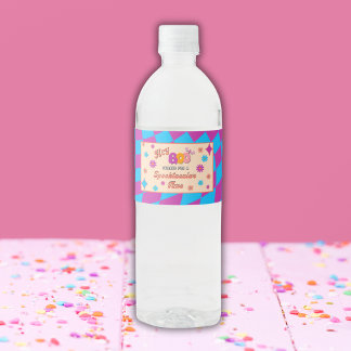 Vattenflaska-etiketter för Halloween-taloky Groovy Vattenflaskor Etikett