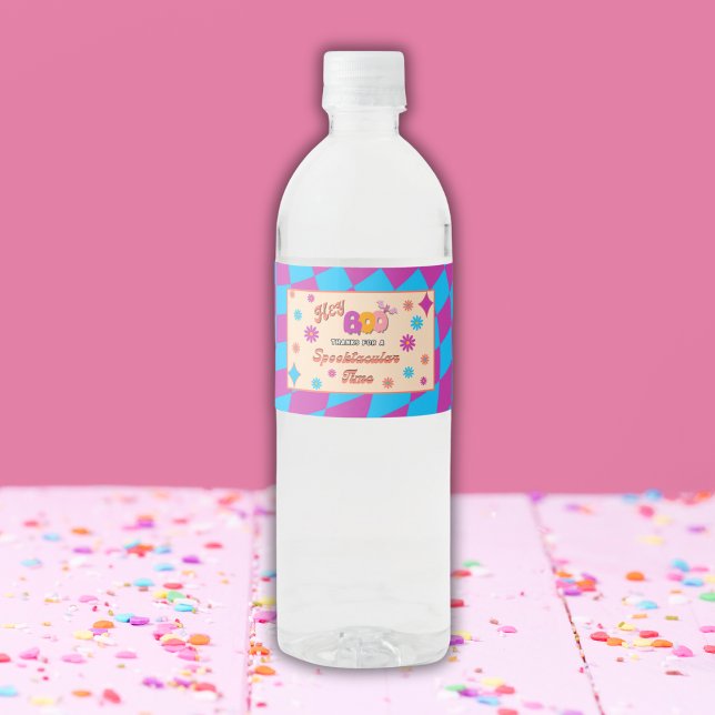 Vattenflaska-etiketter för Halloween-taloky Groovy Vattenflaskor Etikett (Skapare uppladdad)
