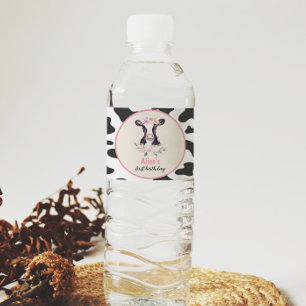 Vattenflaska för Födelsedagsfest av kö Vattenflaskor Etikett
