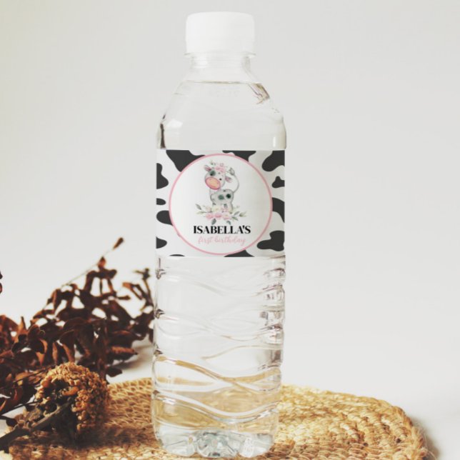 Vattenflaska för Födelsedagsfest av kö Vattenflaskor Etikett (Skapare uppladdad)