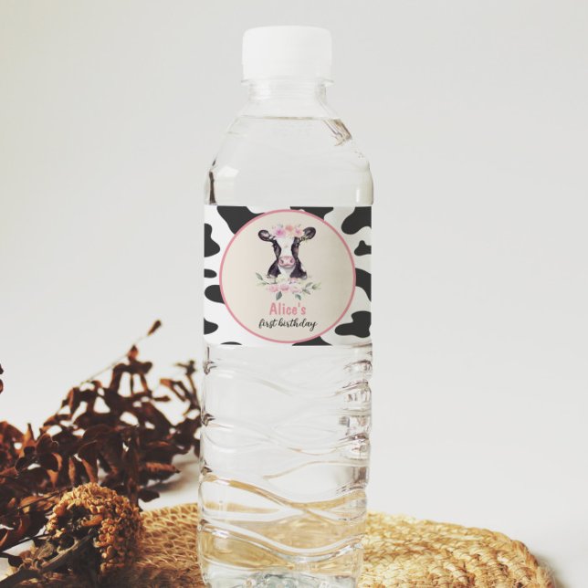 Vattenflaska för Födelsedagsfest av kö Vattenflaskor Etikett (Skapare uppladdad)