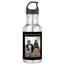 Vattenflaska för fotominnesanpassningsbar