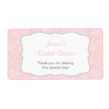 Vattenflaska för rosa och Grått-skada