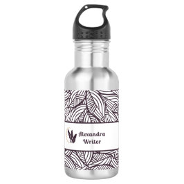 Vattenflaska för skrivprogram