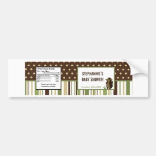 Vattenflaska Label Enchanted Hollow Woodland Hjort Bildekal