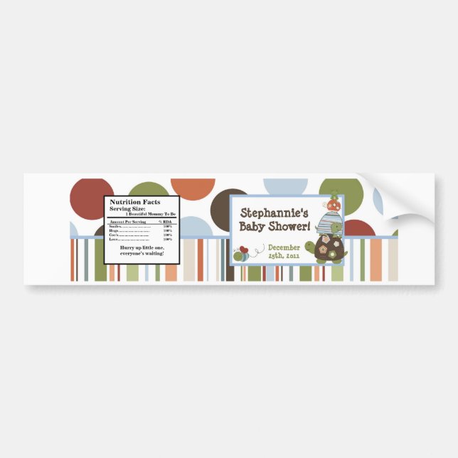 Vattenflaska Label Laguna Beach Turtle Frog Pond Bildekal (Framsidan)