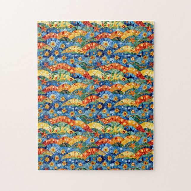 Vattenflaska Pussel (Vertikal)