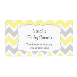 Vattenflaskan Chevron för gult eller beställ dig a Fraktsedel