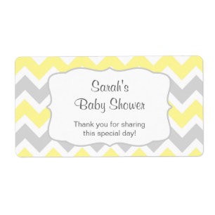 Vattenflaskan Chevron för gult eller beställ dig a Fraktsedel