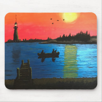 Vattenfont Sunset Mouse Pad Musmatta