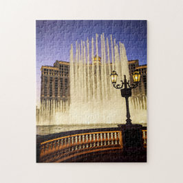 Vattenfontäner i Las Vegas Pussel