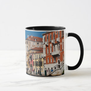 Vattenfront längs Grand Canal i Venedig Mugg