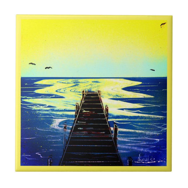 Vattenfront Paradise Kakelplatta (Framsidan)