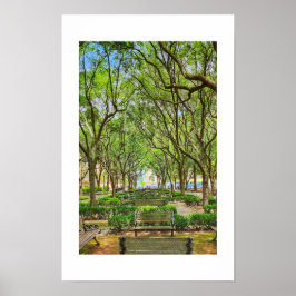 Vattenfront Park i Charleston, SC poster
