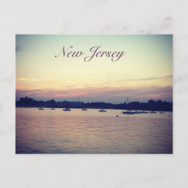 Vattenfront vid Dusk Vykort