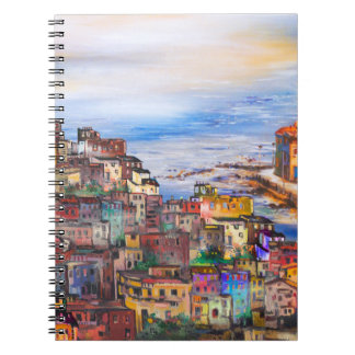 Vattenfronten i Neaplesitaly,Neapel,napoli,city,e Anteckningsbok