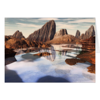 Vattenhål Hälsningskort