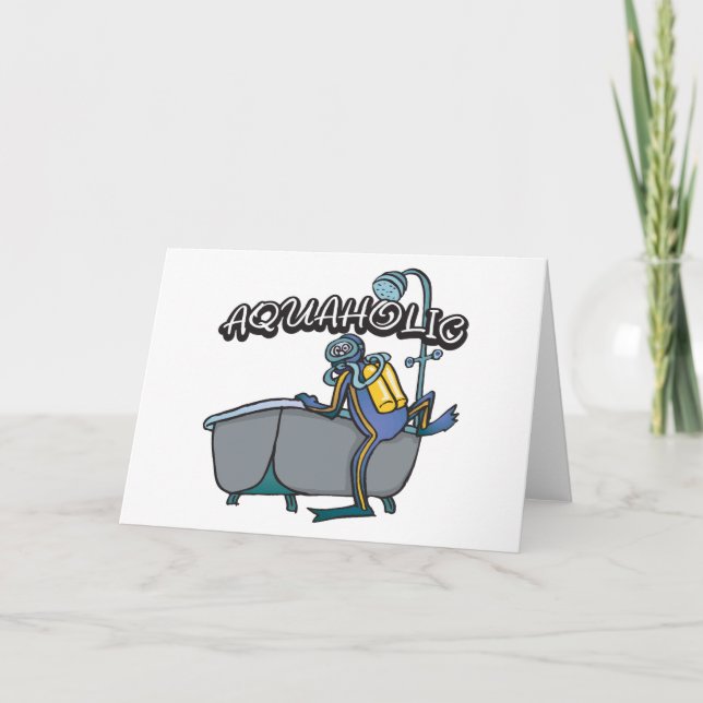 Vattenhaltig SCUBA Kort (Framsida)