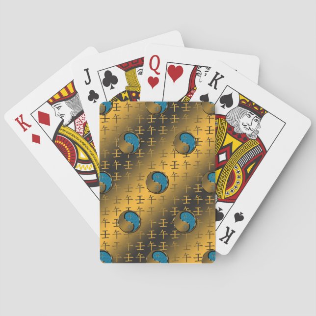 Vattenhäst Casinokort (Baksidan)