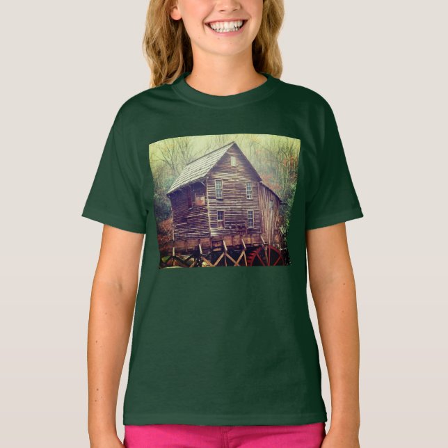 Vattenhjul T Shirt (Framsida)