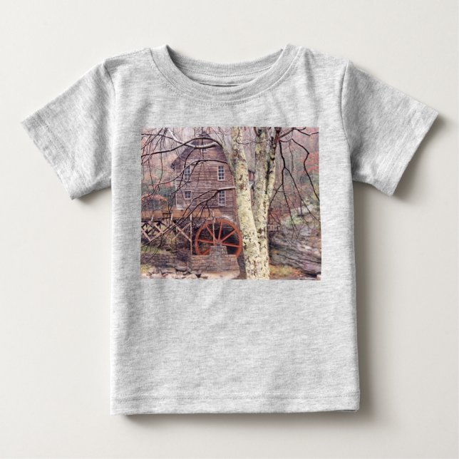 Vattenhjul T Shirt (Framsida)