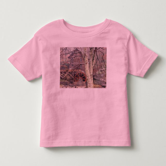 Vattenhjul T-shirt (Framsida)