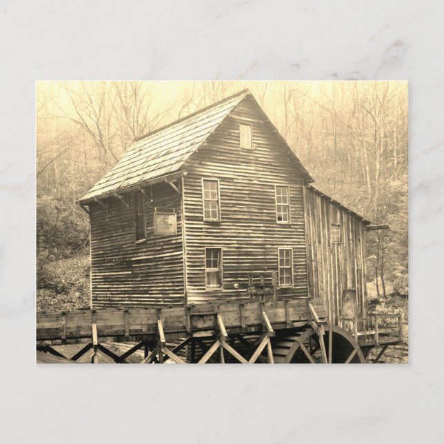 Vattenhjul Vykort (Framsida)