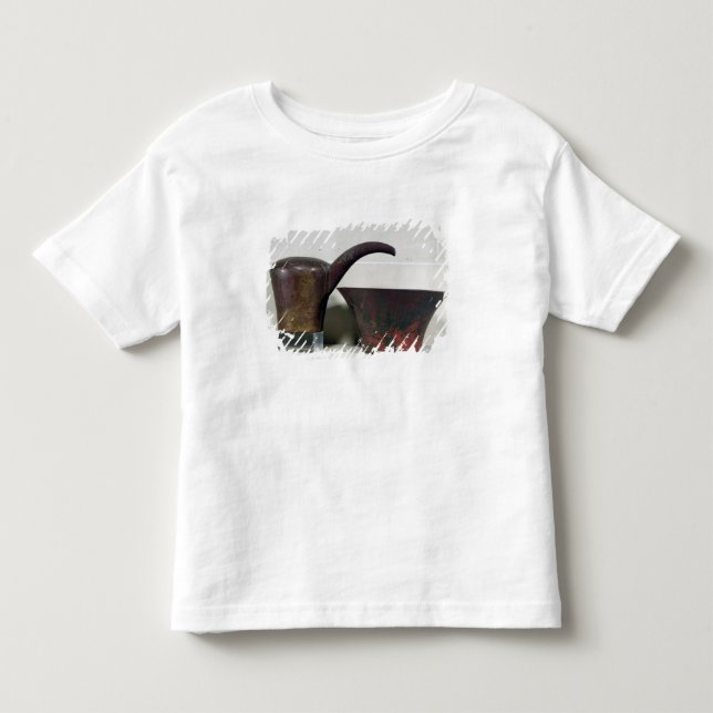 Vattenkanna och handfat (förkoppra), t-shirt (Framsida)