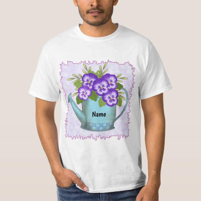 Vattenkanna pensé t shirt (Framsida)