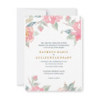 VATTENKOLOR GARDEN WEDDING-inbjudan