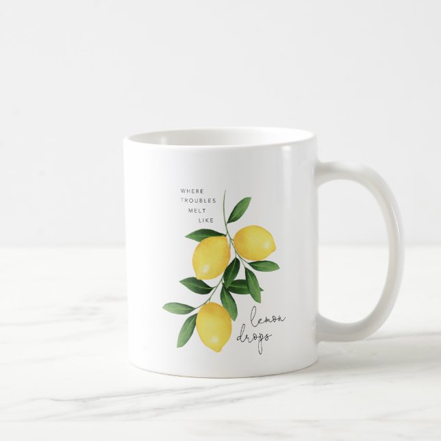VATTENKOLOR LEMONS KAFFEMUGG (Höger)