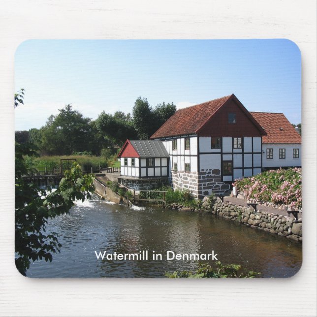 Vattenkvarn i Danmark Musmatta (Framsidan)