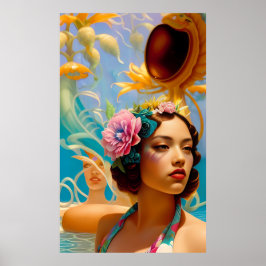 Vattenlevande liv och Älskare Poster