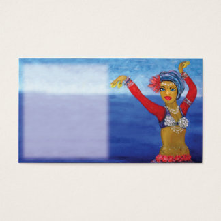 Vattenlevande stamkort visitkort