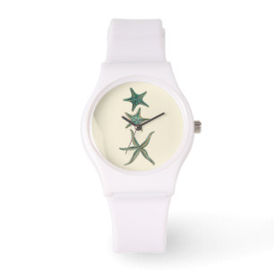 Vattenlevande trippelfisk armbandsur