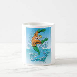 Vattenliknande påssjuka utanför havet kaffemugg