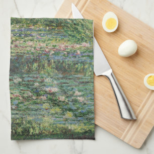 Vattenliljedammen, Landskaps Oljemålning, Monet Kökshandduk