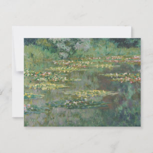 Vattenliljedammen Monet 1904 Vykort