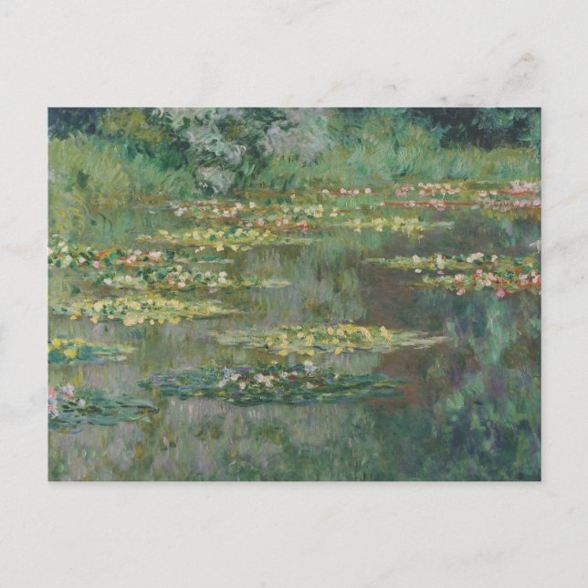 Vattenliljedammen Monet 1904 Vykort (Framsida)